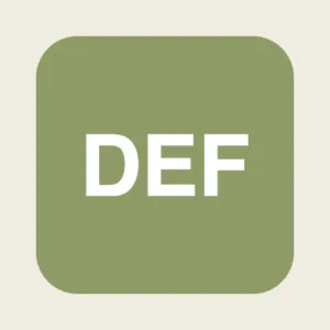 DEF Ecology